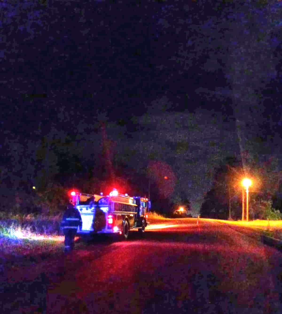 Un automovilista despistó sobre la Ruta Provincial 17 en 9 de Julio 5